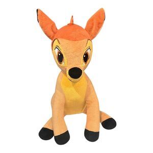 Walt Disney Kohls Bambi Sitting‎ Deer Fawn Plush Stuffed Animal 11.25" Tall